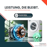 thumbnail of homeX WF814H1A-W Waschmaschine 8kg, Frontlader - 1.400 U/Min, Dampffunktion, AquaStop, Inverter Motor, 15 Programme