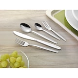 thumbnail of 200-tlg. Sparset MONITA, Edelstahl 18/0, trowalisiert, Messer aus Klingenstahl. enthält je 40 Menümesser, Menülöffel, Menügabeln,