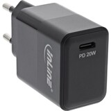 thumbnail of InLine® USB PD Netzteil Ladegerät Single USB-C, Power Delivery, 20W, schwarz