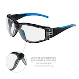 thumbnail of WOLFPACK - Gafas de Seguridad Acolchadas Cristales Transparentes Con Patillas Engomadas EN/166