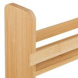 thumbnail of Relaxdays Gewürzregal, Bambus, HxBxT: 30,5 x 25,5 x 6,5 cm, 2 Etagen, Gewürzaufbewahrung stehend, Gewürzständer, natur