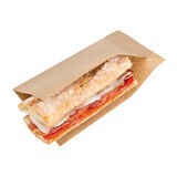 thumbnail of Bolsas Abiertas Pinchos, Hot Dogs 'Open Pack' 35 G/M2 + 10 Peld 25X13/10 Cm Natural Kraft (100 unidades)