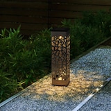thumbnail of Lumisky 3 ORGANIC H31CM Solar-Bodenleuchten Stahl Grau
