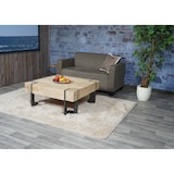 thumbnail of 2-zits bank Lyon loungebank stof/textiel ~ bruin