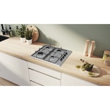 thumbnail of Bosch Serie 2 PBP6B5K80, Gaskochfeld, 60 cm, Edelstahl