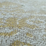 thumbnail of Outdoor Teppich Ornament-Muster Balkon, Terrasse schmutzabweisend Gelb Rechteckig 60x100 | 100% Polypropylen | Florhöhe: 2 mm | nur Handreinigung
