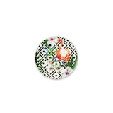 thumbnail of Excelsa lot de 6 plats apéritifs Tropical Chic porcelaine 15x2x15 cm multicolore