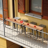 thumbnail of tavolo per balconi in alluminio,120x37 cm., regolabile