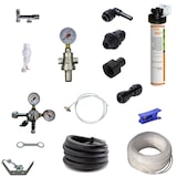 thumbnail of Anschlußpaket Untertisch Wasser Sprudel Tafelwassergerät & Aktivkohle Filter