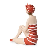 thumbnail of Moritz Deko Figur Badenixe mit Badeanzug 17 x 16 x 9 cm Schwimmbad Shabby Chic Dekoration Roter Badeanzug