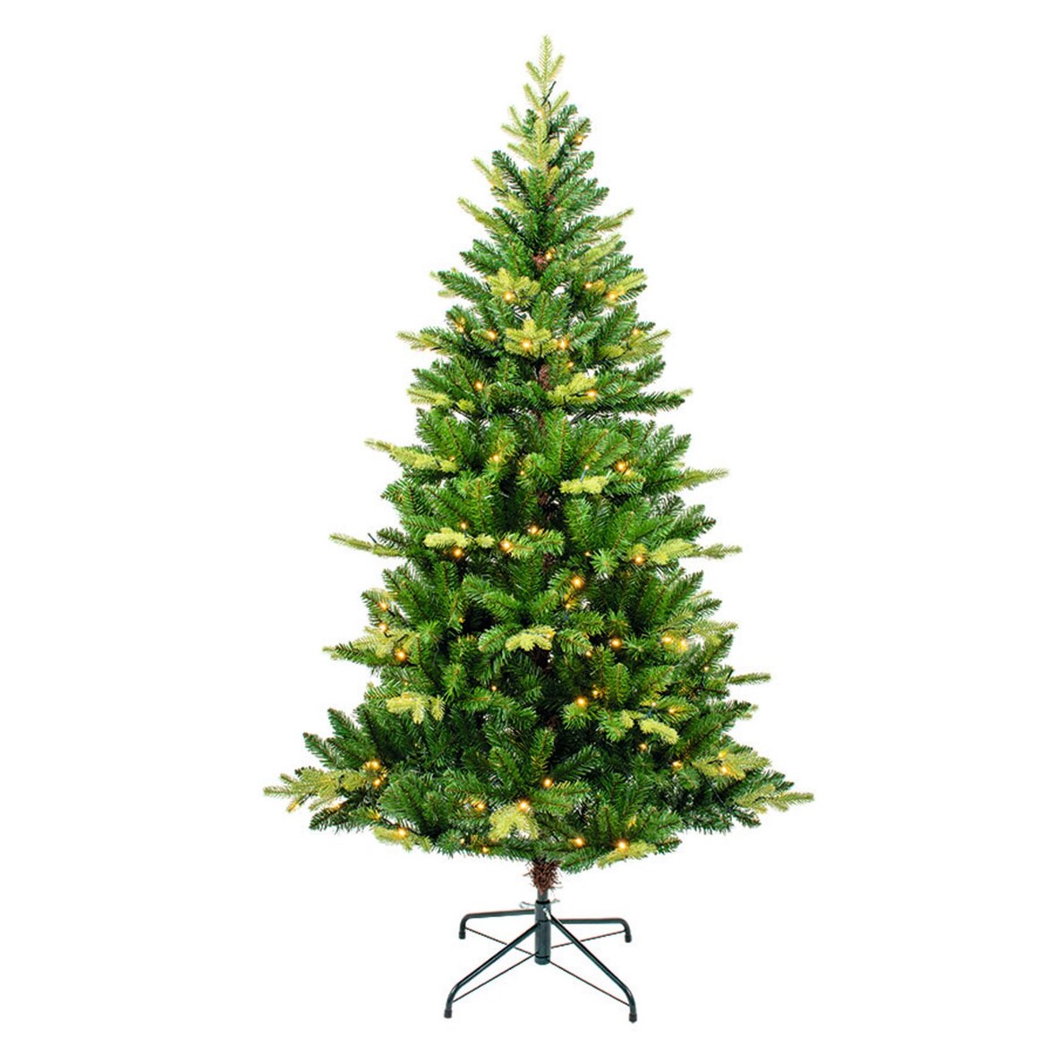 Künstlicher LED Weihnachtsbaum 180cm Christbaum Tannenbaum Weihnachtstanne