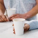 thumbnail of 1000 Pappbecher Becher mit Füllstrich weiß Ø80mm 0,3L