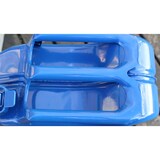 thumbnail of Metallkanister blau 20 Liter inkl. Ausgießer flexibel + Halter Benzin Diesel
