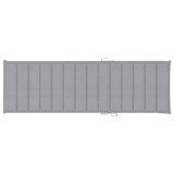 thumbnail of Tumbona de jardín con cojín madera maciza de acacia