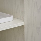 thumbnail of Aparador Auxiliar de Cocina para Microondas con Armario Estante Ajustable Blanco