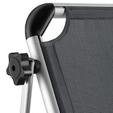 thumbnail of tectake Bain de soleil Aurelie en aluminium, 6 positions - gris -405100