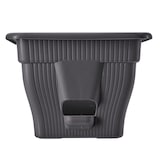 thumbnail of Balkonkasten mit Wasserspeicher 12,18,25 Liter Pflanzkasten für Balkon 4 Farben 18 anthrazit