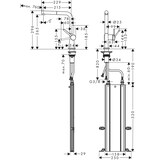thumbnail of Hansgrohe Talis M54 Einhebel-Küchenmischer 270, Ausziehauslauf 1jet sBox schwarz