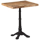 thumbnail of vidaXL Bistrotisch 60x60x77 cm Raues Mangoholz