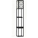 thumbnail of COSTWAY Lámpara de Pie para Sala 160 cm, E27, con 2 Puertos USB, Lámpara de Pie de 3 Niveles con Cajón