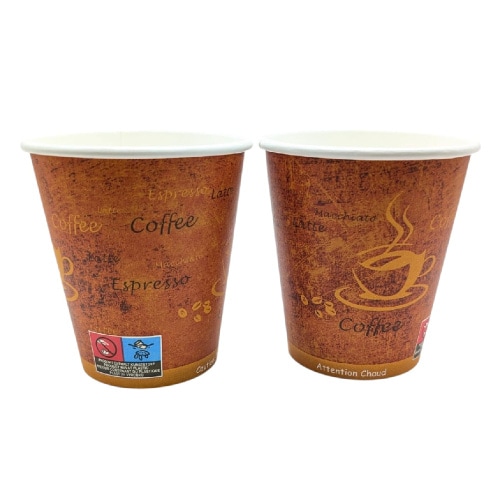 1000 Coffee to go Becher "Espresso Gold" 250 ml Ø 90 x 98 mm – Kaffeebecher
