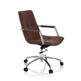 thumbnail of Silla de oficina / silla giratoria SARANTO II tela marrón medio hjh OFFICE