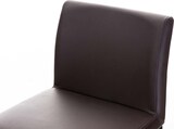 thumbnail of Barhocker CARIN - Kunstleder Braun 42x44x86 cm Schwarz | Barstuhl Höhenverstellbar Mit Lehne Drehbar Tresenhocker Tresenstuhl Kneipenhocker
