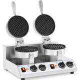 thumbnail of Royal Catering Doppel-Waffeleisen - rund- 2,600 W
