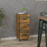 thumbnail of vidaXL Sideboard Räuchereiche 34,5x34x90 cm Holzwerkstoff