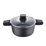 thumbnail of San Ignacio - Braadpan 24x12cm gegoten aluminium met deksel bistrogrijs