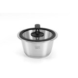 thumbnail of cookvision - Couvercle empilable en verre noir, diamètre 24 cm  6132410