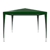 thumbnail of Gazebo 3x3 M Struttura Acciaio Copertura PE 110 gr/m² Impermeabile Idrorepellente Resistente Raggi UV Tenda Picnic Campeggio Esterno Giardino Verde