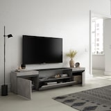 thumbnail of TV-Meubel, Lowboard, Woonkamer, Eetkamer, 200x35x45cm, Voor tv's tot 80", TV-Tafel, Moderne stijl, Cement _ 51_17