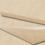 thumbnail of Bisley Tischplatte 160x60 cm in Ahorn, Schreibtischplatte aus Holz, Holzplatte, Spanplatte kratzfest beschichtet mit ABS-Kante für DIY Homeoffice