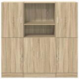 thumbnail of vidaXL 3-tlg. Küchenschrank-Set Sonoma-Eiche Holzwerkstoff