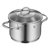 thumbnail of Wmf provence plus, set pentole 5 pezzi in acciaio cromargan® 18/10 + 4 coperchi in vetro