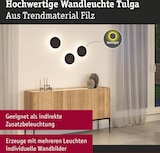 thumbnail of Paulmann LED Wandleuchte 3-Step-Dim Tulga2700K 1000lm 230V 15W dimmbar Anthrazit 79992