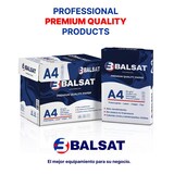 thumbnail of BALSAT | Paquete Folios DIN A4 500 hojas/paquete 80 g/m² | Blanco vivo|300 paquetes