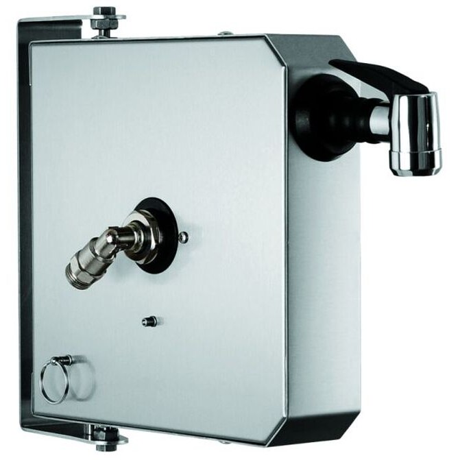 KBS Wash douchekop met slang en 4 meter slang, slanghaspel, handdouche