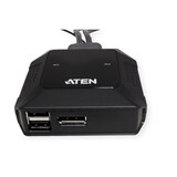 thumbnail of ATEN US3312 2-Port USB-C 4K DisplayPort KVM Switch
