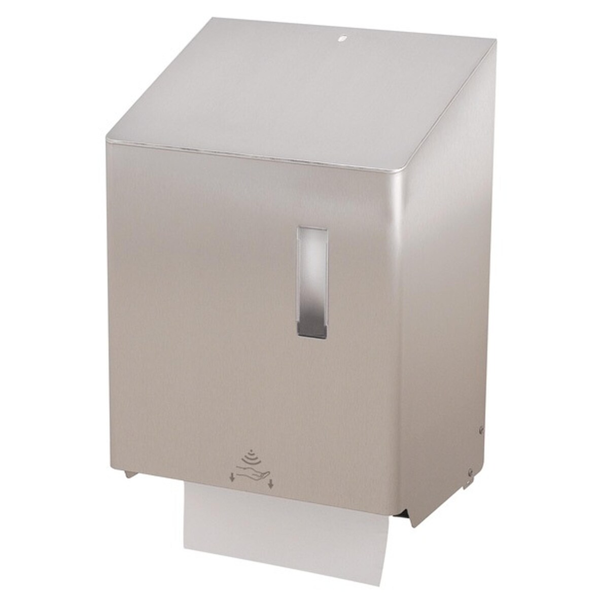 SanTRAL Papierhandtuchspender - Edelstahl - Sensor - abschließbar