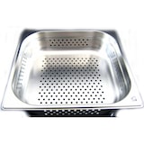 thumbnail of AcMax GN 2/3 Gastronormbehälter GN-Behälter Edelstahl 6,5 Liter Tiefe 100mm ***GELOCHT***