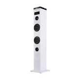 thumbnail of NGS Sky Charm White- Torre de Sonido Bluetooth 50W con Mando a Distancia, Entrada óptica, USB, Radio FM y AUX IN (Color Blanco)