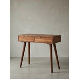 thumbnail of Rustikaler Konsolentisch aus Massivholz Sheesham, 90 cm, Landhausstil, handgefertigt. 90x36x76 cm | Kadima Design