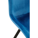 thumbnail of 2er Set Esszimmerstuhl Lewes Samt dunkelblau