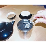 thumbnail of Boule à thé type pince à thé en inox 15 cm Fackelmann