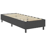 thumbnail of vidaXL Boxspring-Bettgestell Grau Stoff 100x200 cm