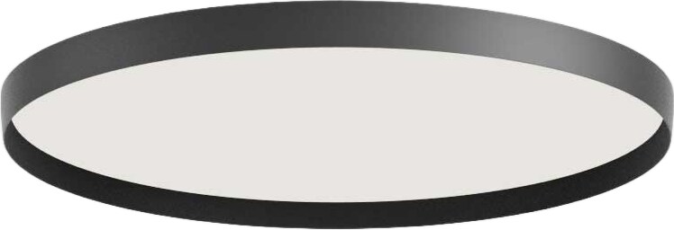 ACELIA P/M 40W LED Dimmbare Phasenanschnitt-Doppelstrahl-Deckenleuchte in Opal-Schwarz-Aluminium - Gealuce