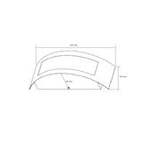 thumbnail of efectoLED Aplique de Pared Exterior de Acero Inoxidable Girig Acero Inoxidable