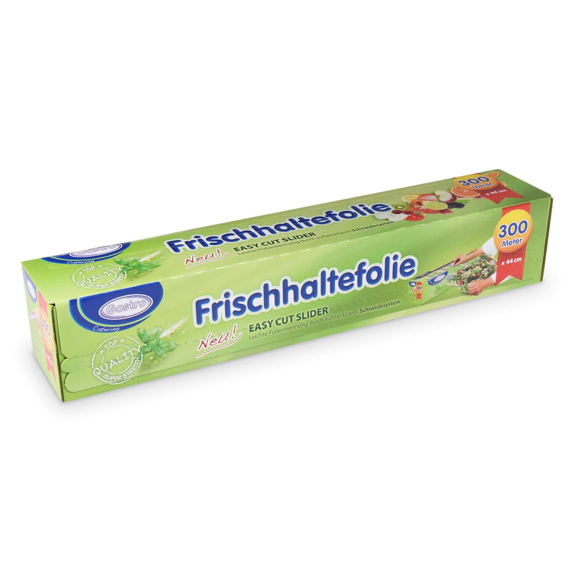 Frischhaltefolie 'Catering' aus PVC im Spenderkarton 44 cm x 300 m